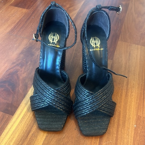 House of Harlow 1960 black sandal size 8 revolve - Picture 6 of 6